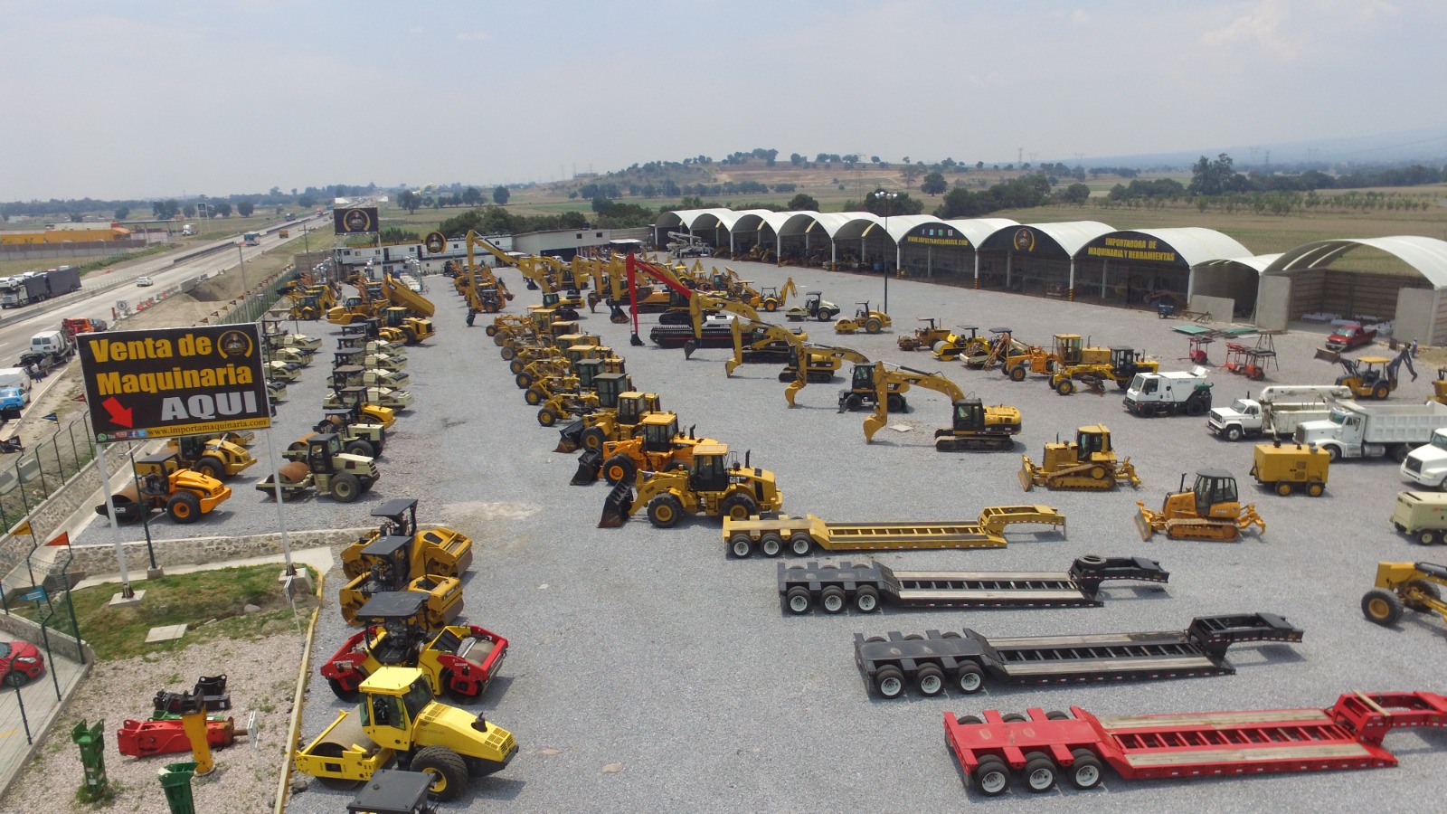 Patio de ventas importadora de maquinaria y herramientas